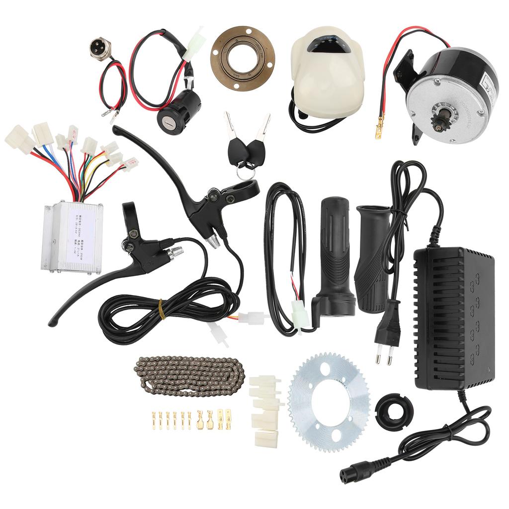 14PcsSet 24V250W DIY Electric Bicycle Conversion High Speed Accessory Kit
