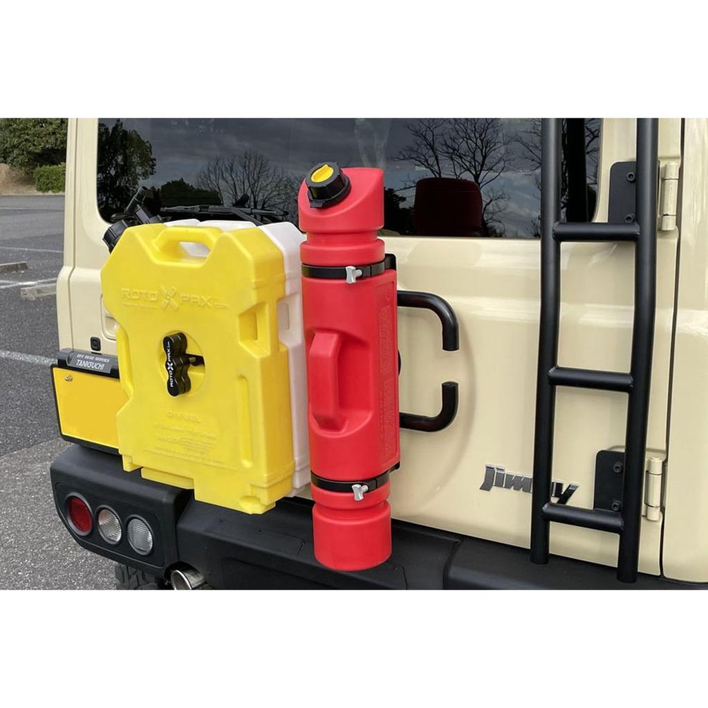 Монтажная пластина Neoplot Rotopax Rollpax Черная для Jimny JB64W JB74W NPRX-M4