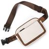 PU Leather Women's Belt Bag Adjustable Shoulder Strap Crossbody Waist Bag Fashionable Faux Leather Waist Pack