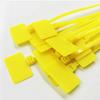 100 Pcs Nylon Marker Cable Zip Ties Self-Locking Zip Tags with Write On Cord Label for Electronics Network Ethernet Wire Organization