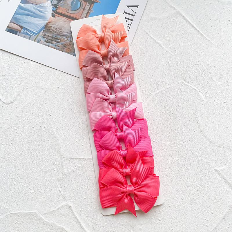 10 шт. бантики эластичные резинки для волос резинки для волос ленты косички корсажные аксессуары для волос повязки для девочек для детей