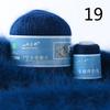 50+20g/set Mink Cashmere Yarn Long Plush For Cardigan Scarf Suitable Hand-Knitting Thread