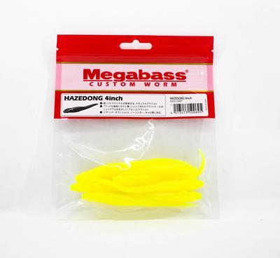 Megabass Мягкая приманка Hazedong 4 дюйма Сплошной Шартрез (0695)