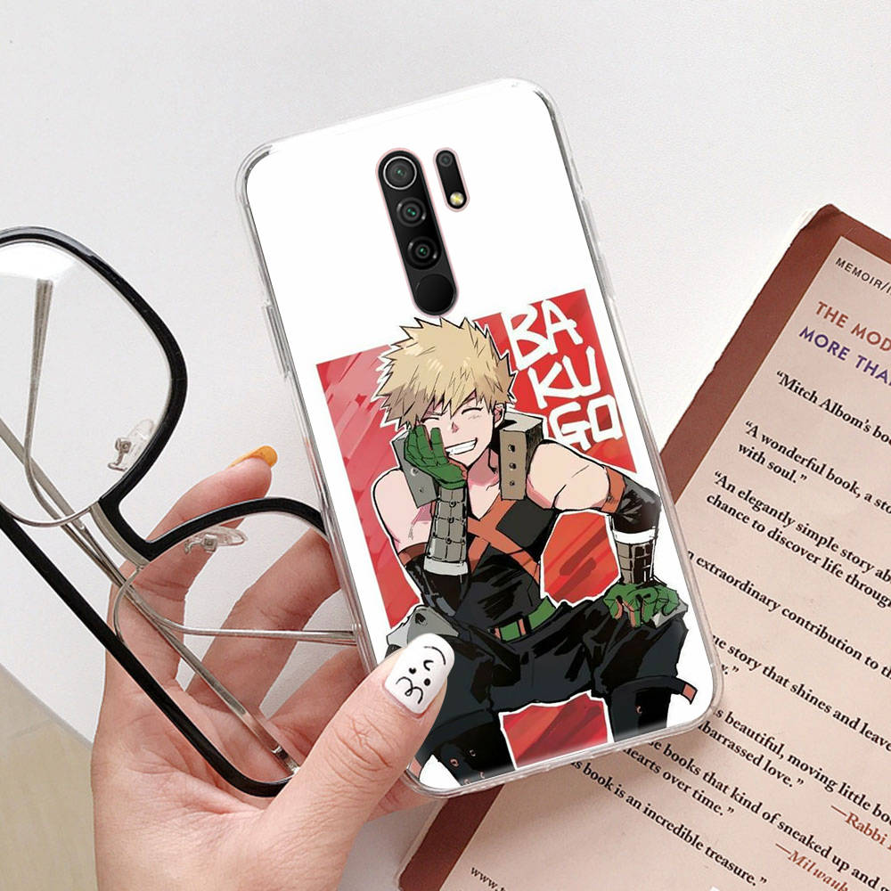 Чехол DT14 My Hero Academia для Samsung A04 A14 A23 A34 A54 M23 M33 M52 M53 Realme 10 9 C30S C35 C55 VIVO Y02S Y21 Y33S Y51 X80 Pro Прозрачная крышка