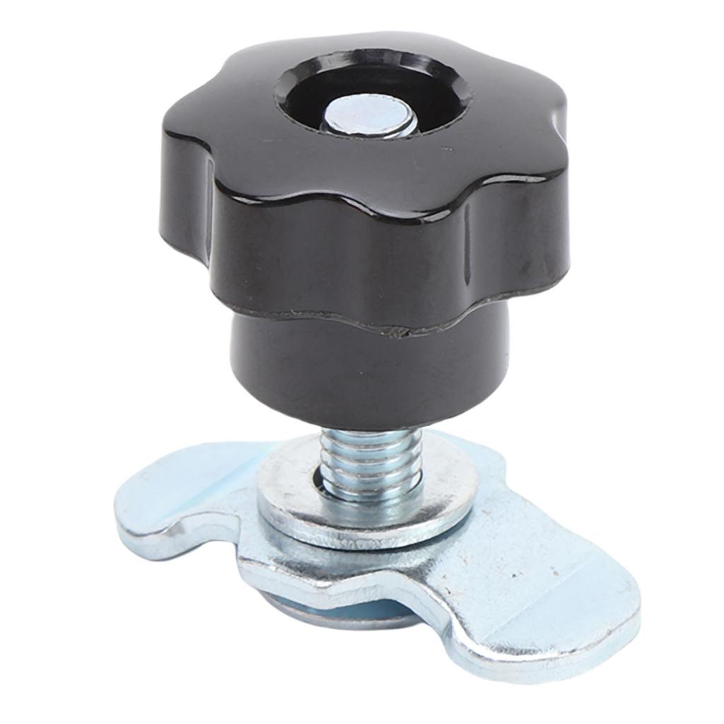 10PCS L Track Threaded Stud Fittings Silver Color M8 Threaded Double Stud Lug for Van Pickup Truck 40mm 1.57in