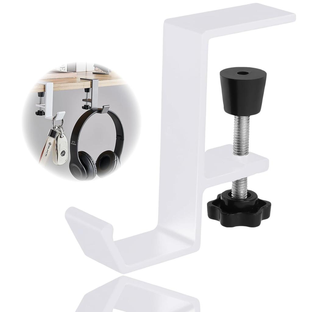 MAEXUS Headphone Headphone Headphone Screw Desk Headphone Bag Matte Desk Headphone Screw Desk Headphone Under Headphone Prevents Hook from Falling