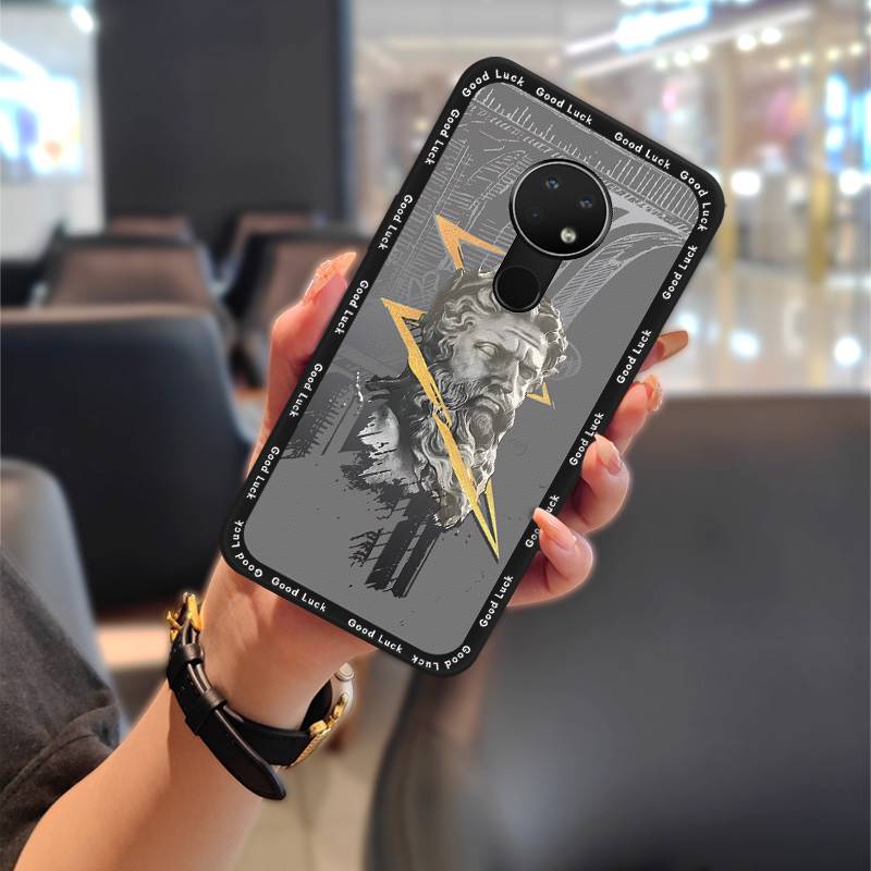 Full Wrap Protective Phone Case For Nokia 6.2/7.2 Fashion Design Cartoon Cute Anti-knock Dirt-resistant Anti-dust TPU