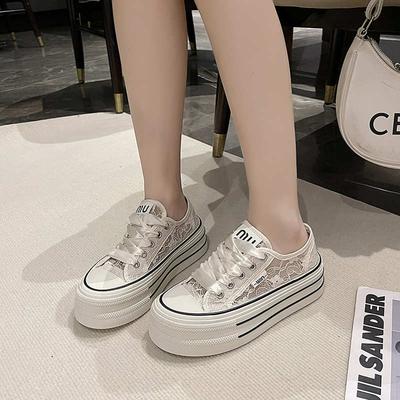 Мода С Дырками Зимние Женские Белые Кроссовки Вулканизированные Ботинки Черные Женские Дляженщин Обувь для Гольфа Спортивная От Известных Брендов