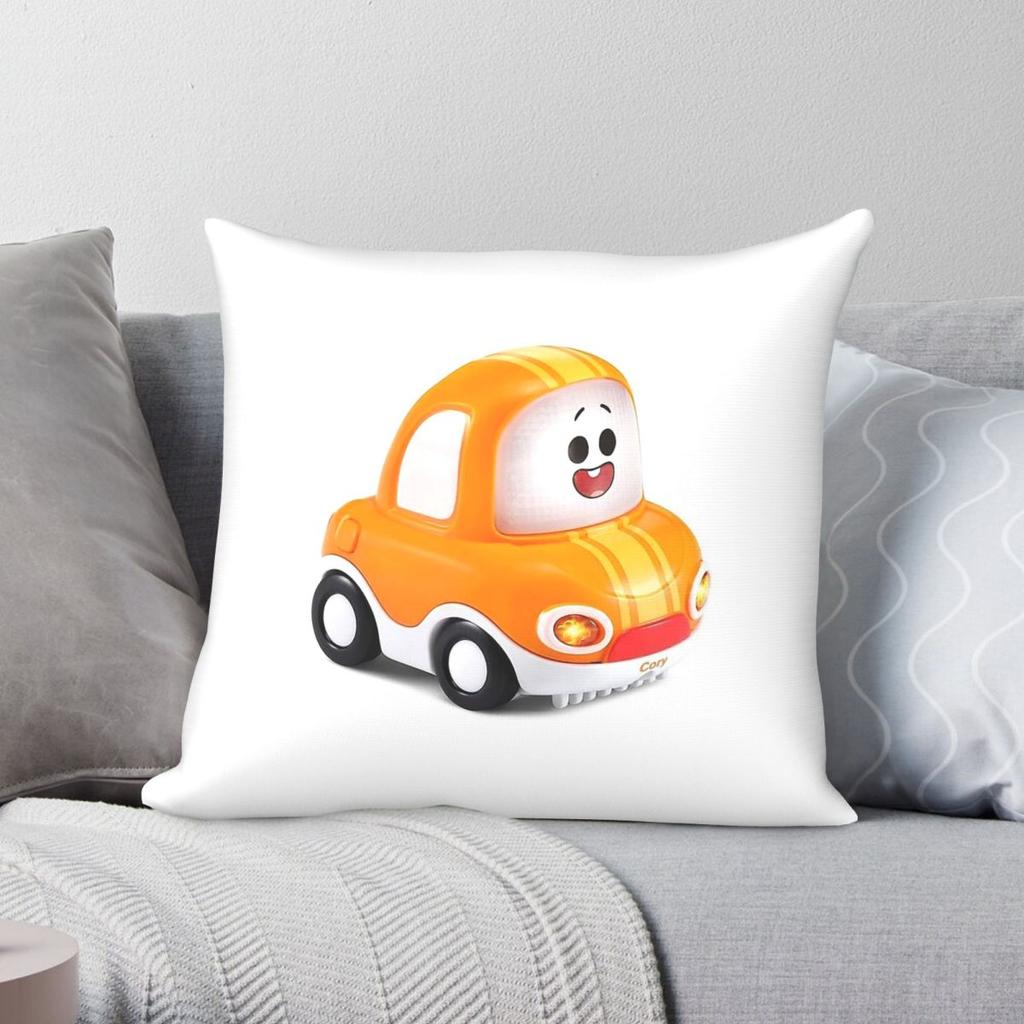 Toot-Toot Cory Carson Pillowcase Polyester Linen Velvet Creative Zip Decorative Bed Cushion Cover 45x45