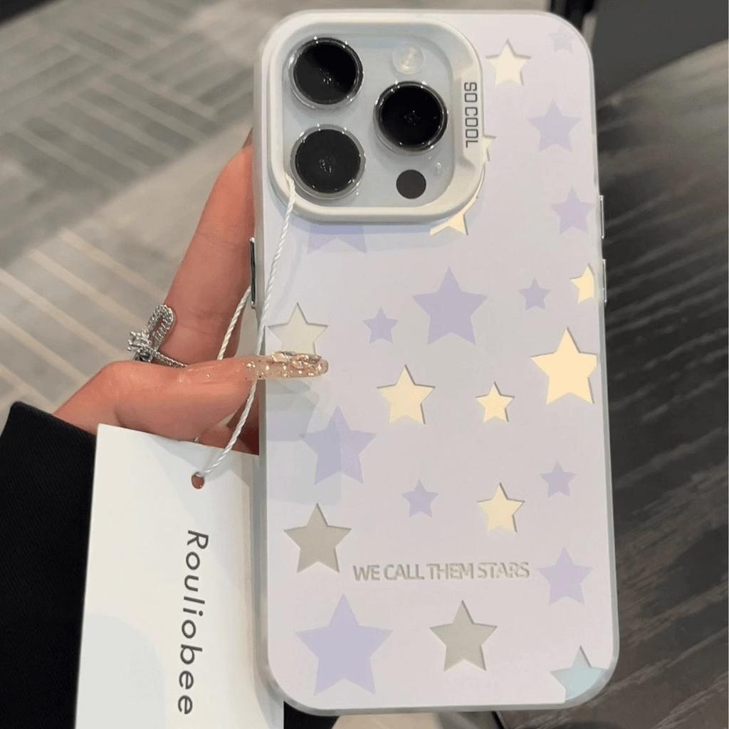 Full Screen of Stars for Apple 16promax Creative for IPhone13/12 Mobile Phone Case 15plus Anti-fall 11