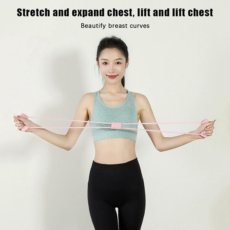 Эспандеры Йога Фитнес Аксессуары Резиновый канат Тренировки и упражнения Оборудование для спортзала Для женщин Упражнения на шею Растяжка