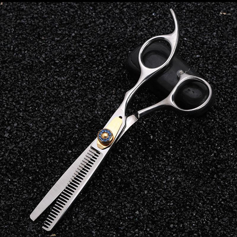Профессиональные 6-дюймовые ножницы для волос Gem Hair Scissors Haircutting Barber Makas Scisors Hair Cutting Shears Hairdresser Scissors