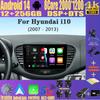 Android 14 Multimedia Video Player For Hyundai I10 2007 - 2013 Navigation Car Radio Carplay DVD Autoradio Stereo 2din BT WIFI+4G