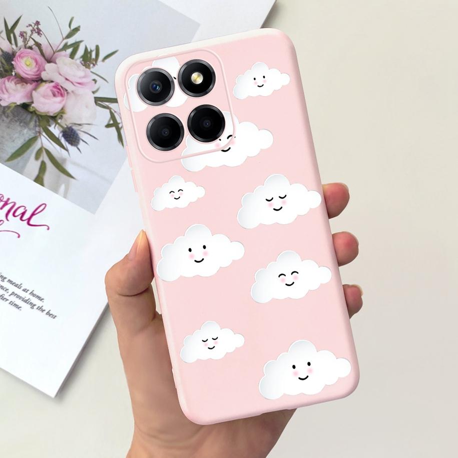 For Cover Honor X8 Phone Case TFY-LX1 TFY-LX2 TFY-LX3 Bumper Popular Flower Cats Soft Cover For Honor 70 Lite X6 X6s X8 5G Funda