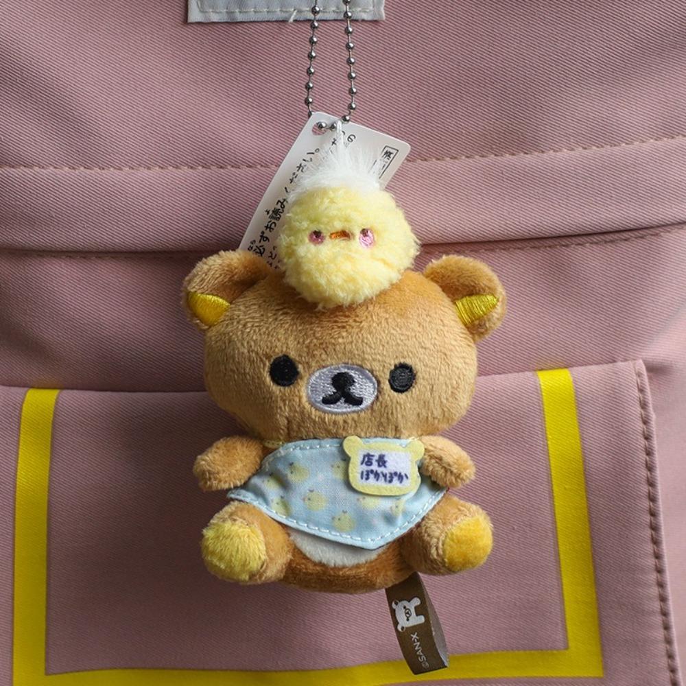 Новая Ограниченная Серия к 20-летию Плюшевая Игрушка Rilakkuma Милый Мультяшный Брелок Мини Подарочная Игрушка
