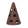 Aquarium Ceramic Hideout Hollow Decorative Conical Shape Fish Tank Ceramic Shelter Hideaway for