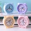 Alarm Clock Student Children Simple Stylish Silent Bedside Bedroom Wake Up Clock Cute Cartoon Clock Desk Gift