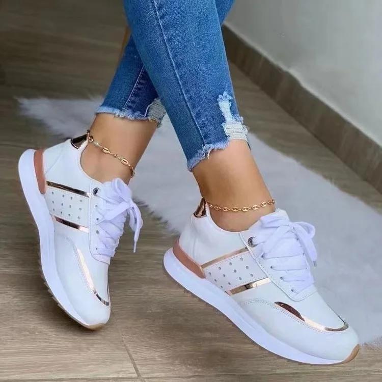 Женская весенняя мода цветные перекрестные ремешки дизайнерские вулканизированные туфли PU водонепроницаемые повседневные походные спортивные туфли для активного отдыха