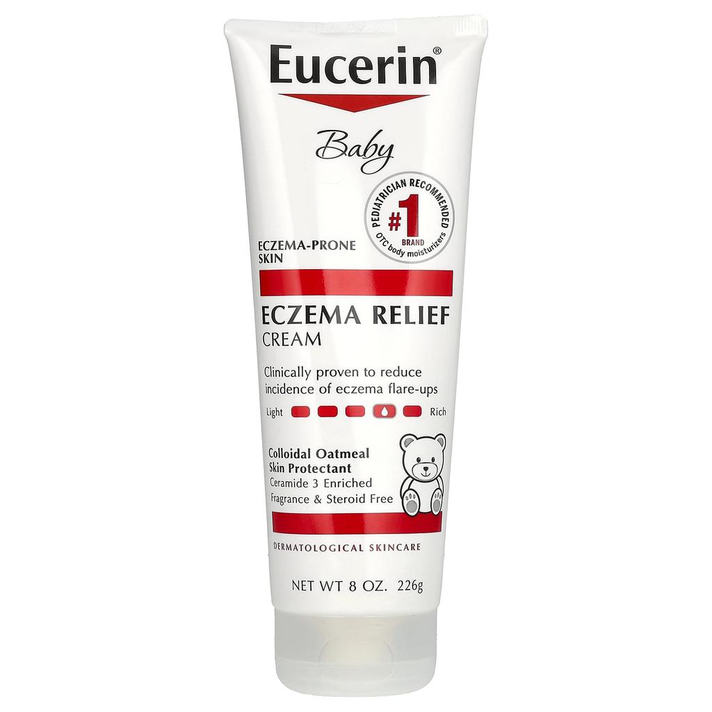 Baby, Eczema Relief Cream, Fragrance Free, 226G(8Oz)