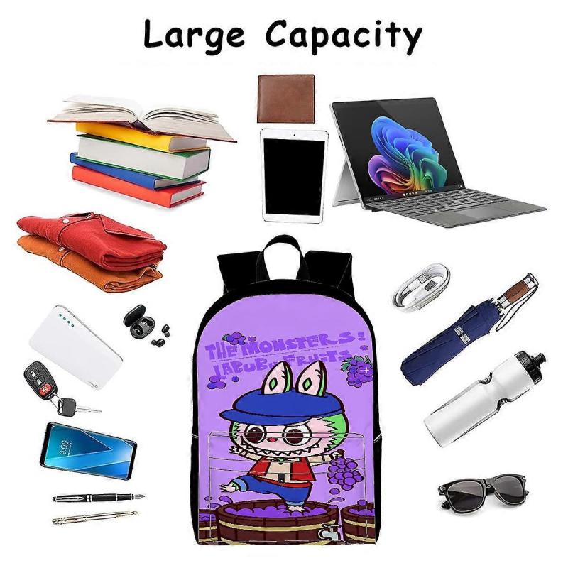 Backpack, with Multiple Organizational Compartments, Fits 15.6 Inch Notebook, for Travel, Teen, Business Work K752