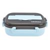 1л Bento Box 304 нержавеющая сталь отсек герметичный портативный термобокс для ланча с палочками для еды