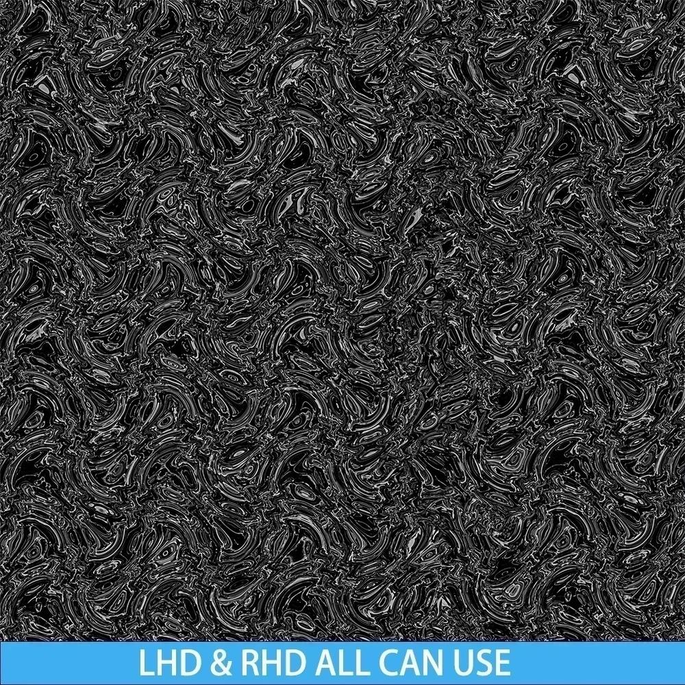 Автомобильные аксессуары из углеродного волокна, полоса на приборную панель, модифицированная крышка внутренней отделки, мягкая наклейка для Toyota Tundra Sequoia 2007-2013