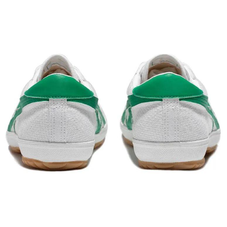 Asics Tsg-110 Тканевые Круглый Носок На шнуровке Низкие Повседневные Кроссовки Унисекс Белый Зеленый 1203A317-101