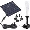 Solar Fountain - LIUMY - 1.2W - 4 Nozzles - Floating for Garden