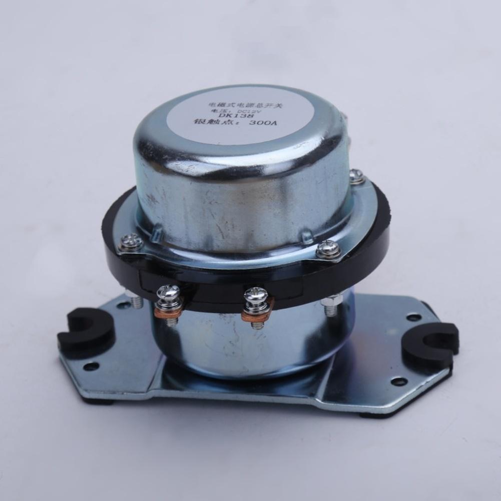 12V 24V High Current Automotive Relay 100A 300A Main Power Switch Flame Retardant Housing Compact 13.5x12.5x9cm