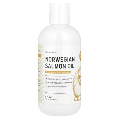 Норвежское лососевое масло для собак, 8 жидких унций (237 мл)