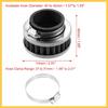 Universal 40-42mm Air Filter Cleaner Round Tapered Replacement for Motorcycle Silver Tone Auto Replacement Parts
