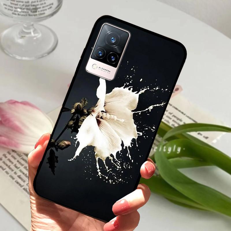 Для vivo V21 5G 4G V21E Чехол Мягкий Силиконовый Телефон TPU Coque Чехол для Vivo V21E v21 V 21e 21 V2050 V2061 Защитный Fundas Оболочка