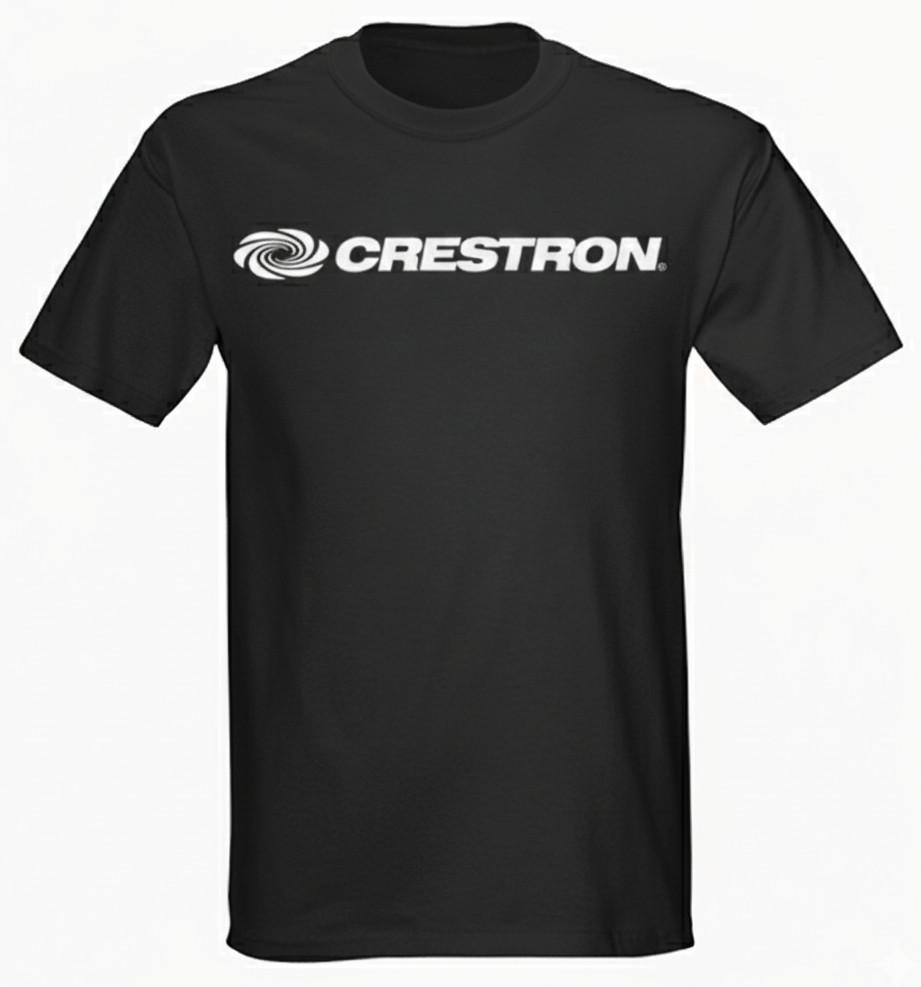 Футболка с логотипом системы Crestron Electronics