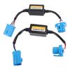 2 шт. 9004 9007 LED Декодер фары Анти-мерцание DC 9 до 16 В Подключи и играй CANBUS Устранитель ошибок