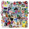 Pcs Sticker 50100 Pack Set Game Diy Imposter Decal Stickers Waterproof