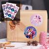 Themed Candy Bag Gift Bag Kraft Paper Bag Sticker Closure Party Decorations