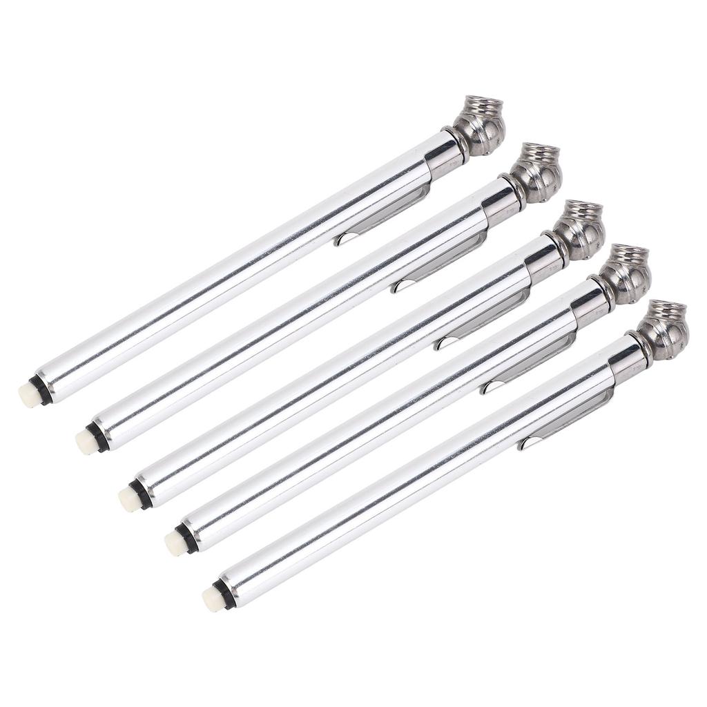 10шт карандашный шинный манометр 3 диапазона 4 стороны шкала герметичный наконечник металлическая труба давление