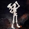 Пластиковая фигурка скелета с 3D-печатью, с подвижными суставами, коллекционная фигурка для украшения рабочего стола