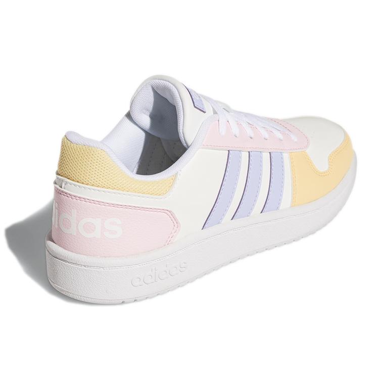 adidas Кроссовки Hoops 2.0 'White Yellow Pink' Женские GY5903