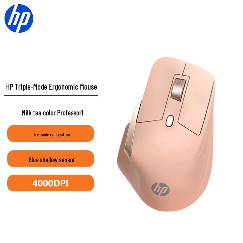 HP Professor1 Ergonomic Wireless Mouse