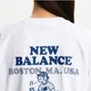 New Balance Футболка Kqj Nbnee21523 10 Uni Nb BOy BOstOn с коротким рукавом O