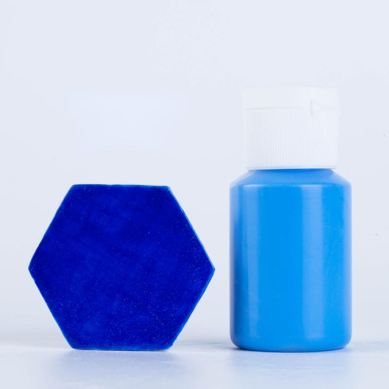 24 цвета Керамический подглазурный цветной концентрат Стабильный и прочный 60 мл Пигмент для керамики Средняя температура 1180-1320 ℃