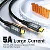 PD100W USB C 3.2 20Gbps ThunderBolt 3 Type C To Type C Cable 8K@60Hz 3m Data Cable For iPhone 15 Pro Max MacBook Samsung Huawei