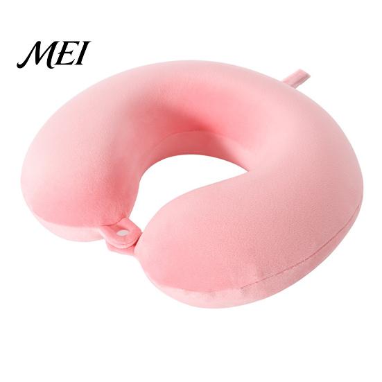 Washable Neck Support Pillow Memory Foam Travel Pillow, U Shaped Headrest for Airplane Curve Car, Soft Office Nap, Removable Cover Skin-friendly