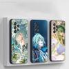 H-Honkai Stars Rail Чехол для телефона Anaxa для Samsung S 25,24,23,22,30,21,10,9,Ultra,Plus,Lite,FE,4,5G Черный Мягкий Чехол