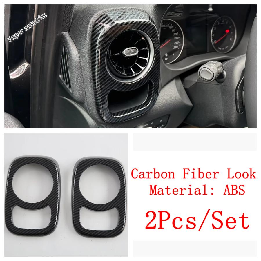 Water Cup Panel / Handle Bowl Frame / Side Air AC Vent / Steering Wheel Cover Trim Accessories For Mercedes-Benz Vito 2024 2025
