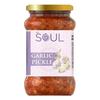 Соленый чеснок Soul 380 г — изысканное лакомство ручной работы в подсолнечном масле