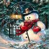 Полная 5D Diy Алмазная Картина Толстый Снеговик Алмазная Вышивка Крестом Домашний Декор Ручной Работы Подарок