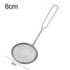 Handle Fine Mesh Strainer Stainless Steel Mesh Strainer Portable Flour Filter Screen  Kitchen Tools