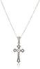 FREE STYLE Gothic Cross Silver Necklace [Free Style] Men's FSP820-M00950